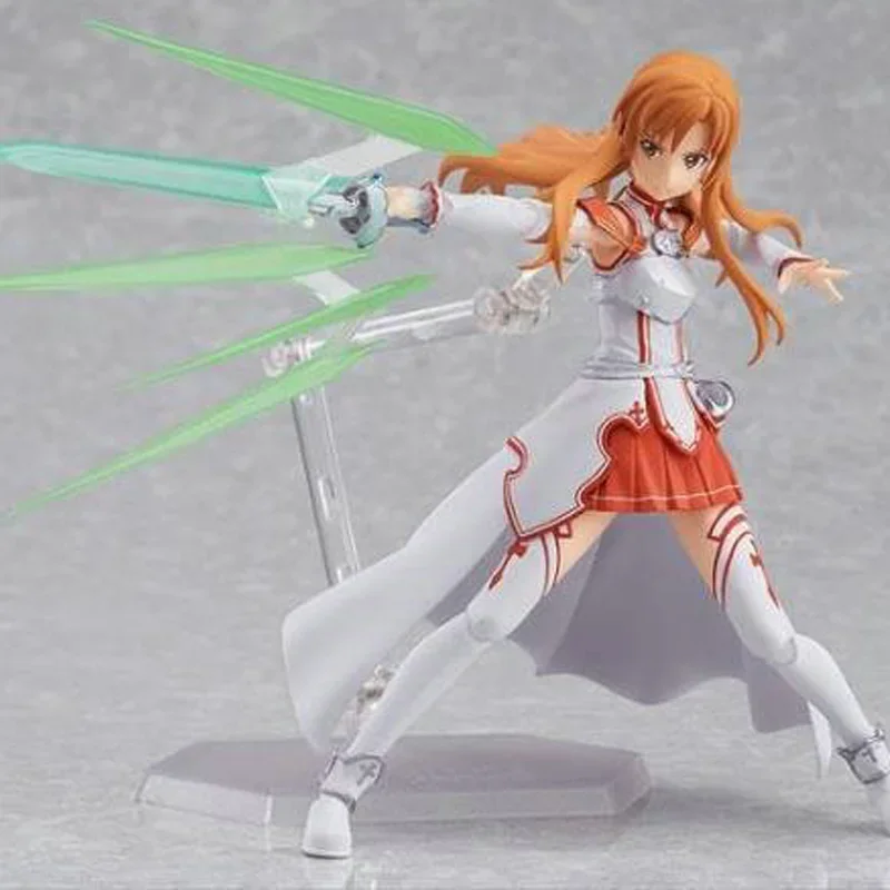 14CM Sword Art Online SAO Yuuki Asuna Figure Popular Anime Action Figures Boxed Model Dolls Toys for Children PVC Ornament