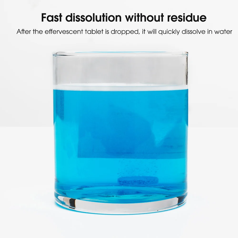 Car Windshield Washer Effervescent Tablets Super Concentrated Universal Auto Glass Water Oil Film Bug Remover Window Cleaners view 4