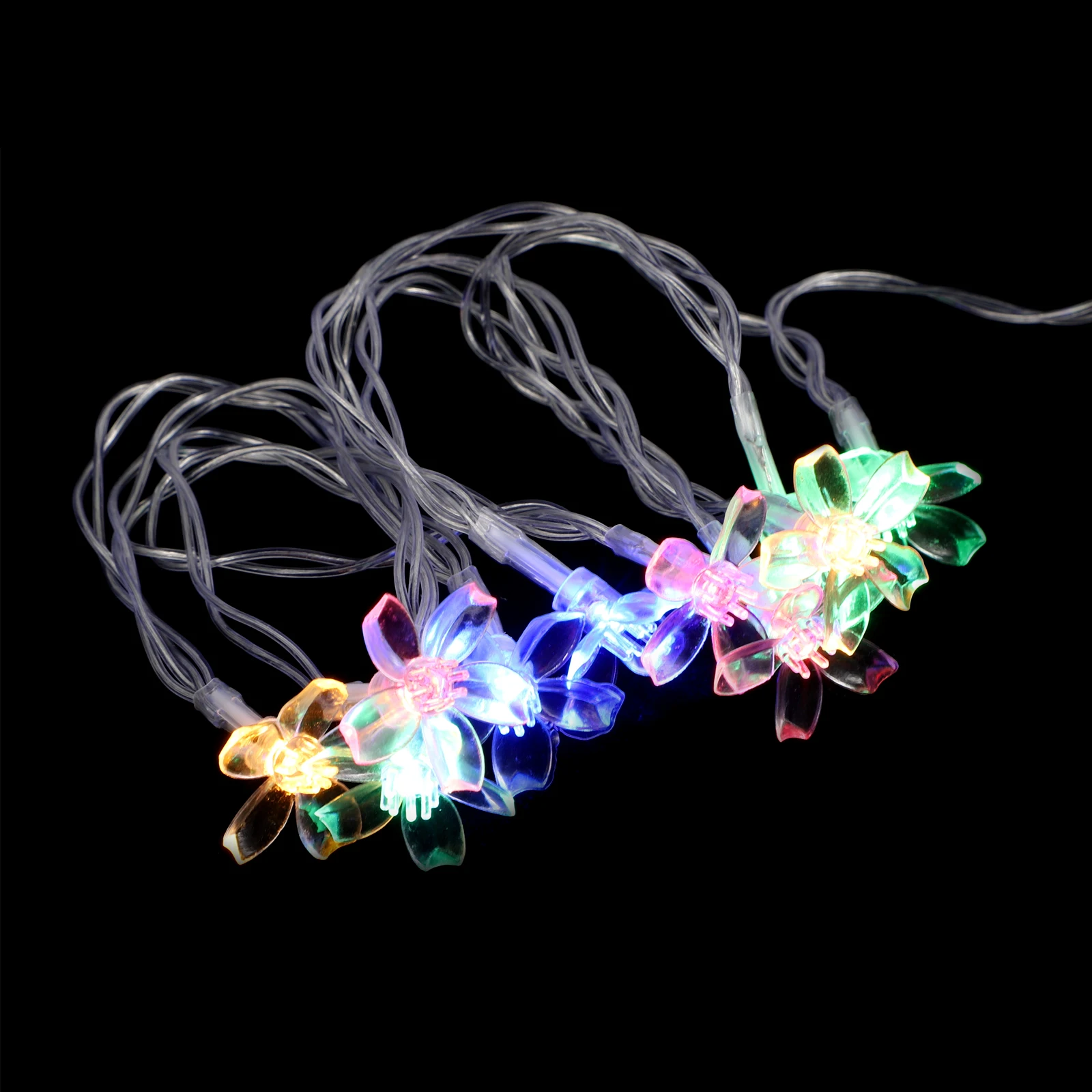 

Cherry Blossom String Lights Solar Power for Outdoors Scene Decor Wedding White