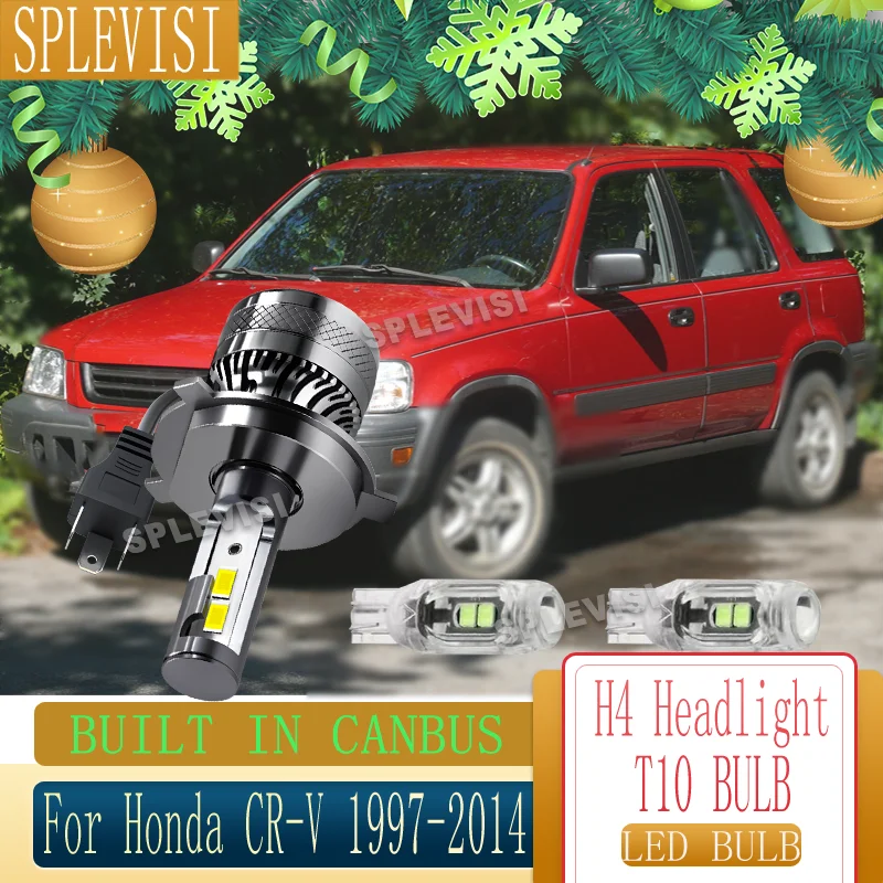 

500% brighter than standard halogen bulbs LED bulb For Honda CR-V 1997 1998 1999 2000 2001 2002 2003 2004 2005 2006 2007-2014