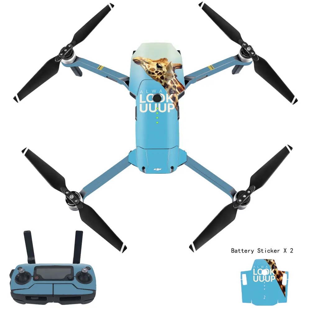 ل DJI Mavic برو ملصق الطائرة بدون طيار واقية ملصق الجلد غطاء ملصق مضاد للمياه الغيار ل Dji Mavic برو