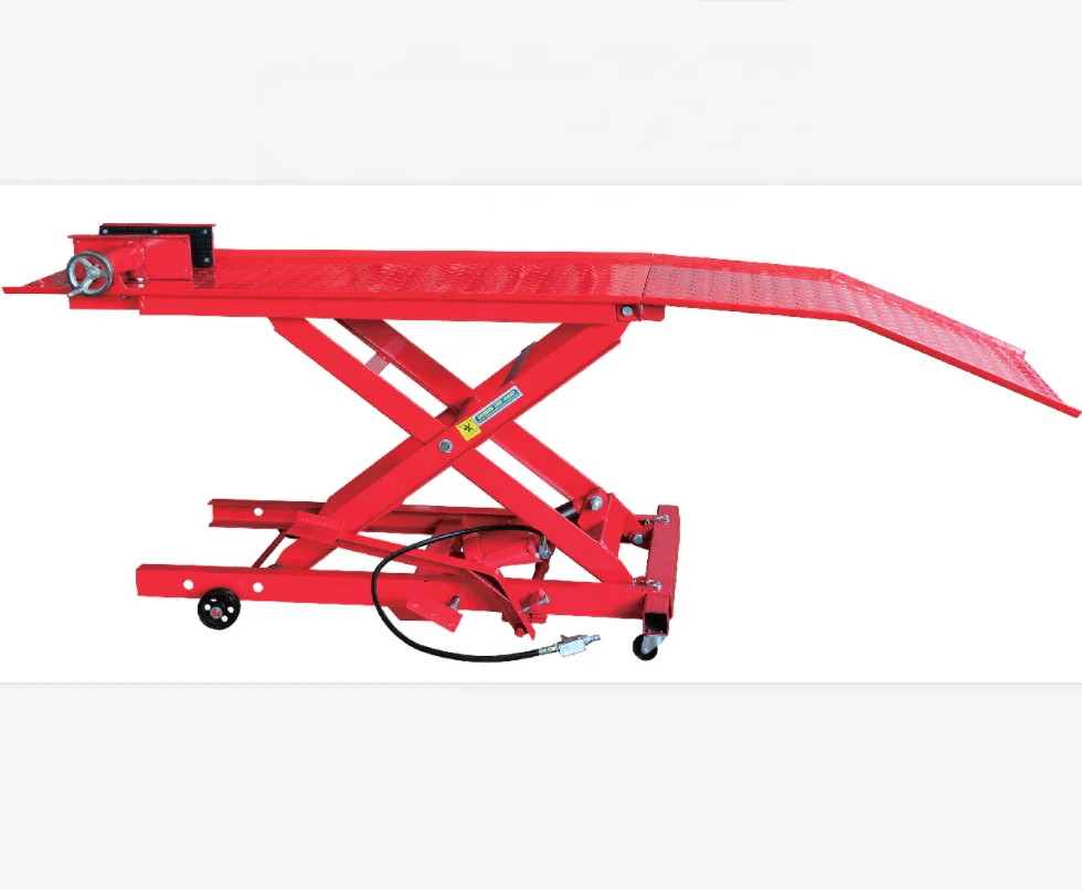 

Motorcycle Lift Table 800lb Hydraulic Motorcycle Lift
