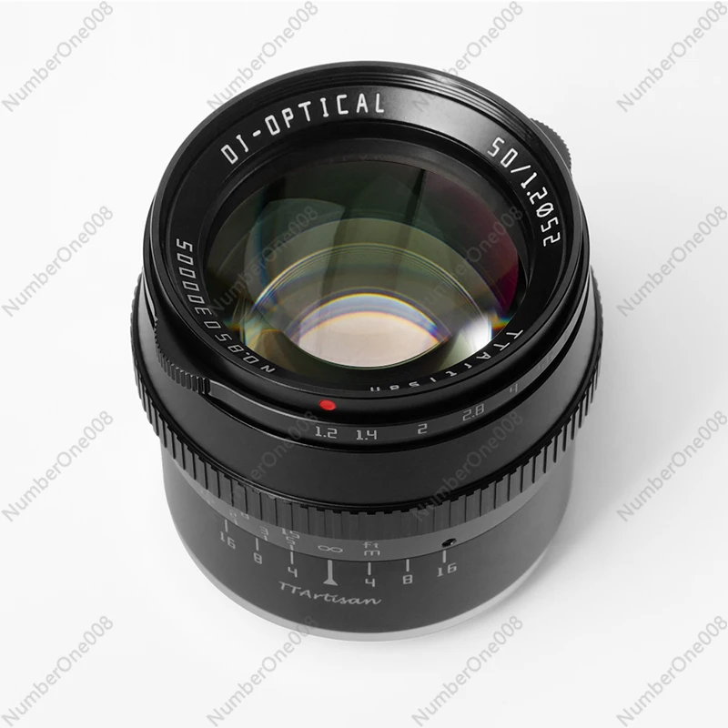 Mingjiang Optical 50mm F1.2 Portrait Lens for Sony E-port Nikon Z Panasonic M43 Canon Fuji XM5