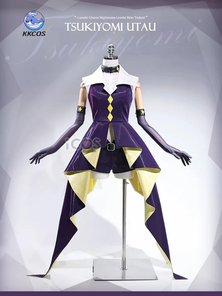 

Серия косплей-костюмов: Shugo Chara! Костюм для косплея Utau Tsukiyomi-X-Dia / X-Diamond (Dark Jewel) полный комплект KKcos S-XL в наличии