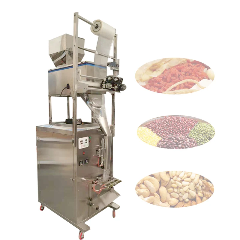 Quantitative Packaging Machine For Granular Powder Grains Screw Tea Automatic Weighing Packaging Machine