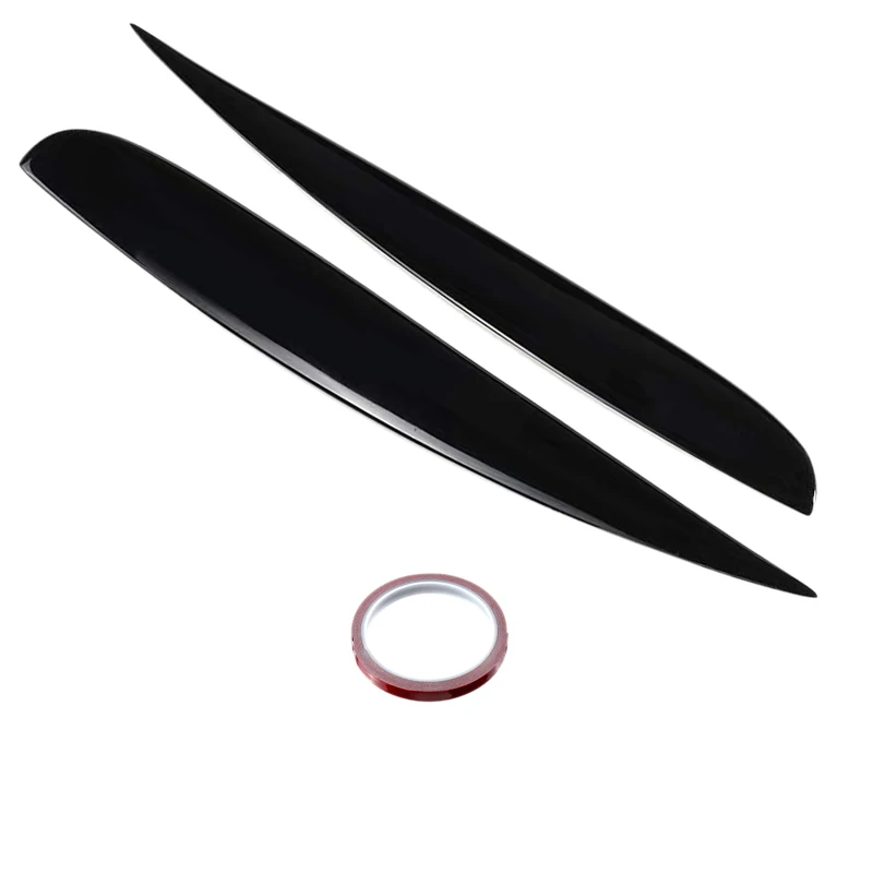 Car Protection Head Light Lamp Eyebrow Eyelids Trim Cover Headlamp Sticker For Vaux Vauxhall Corsa D VXR 2006-2014