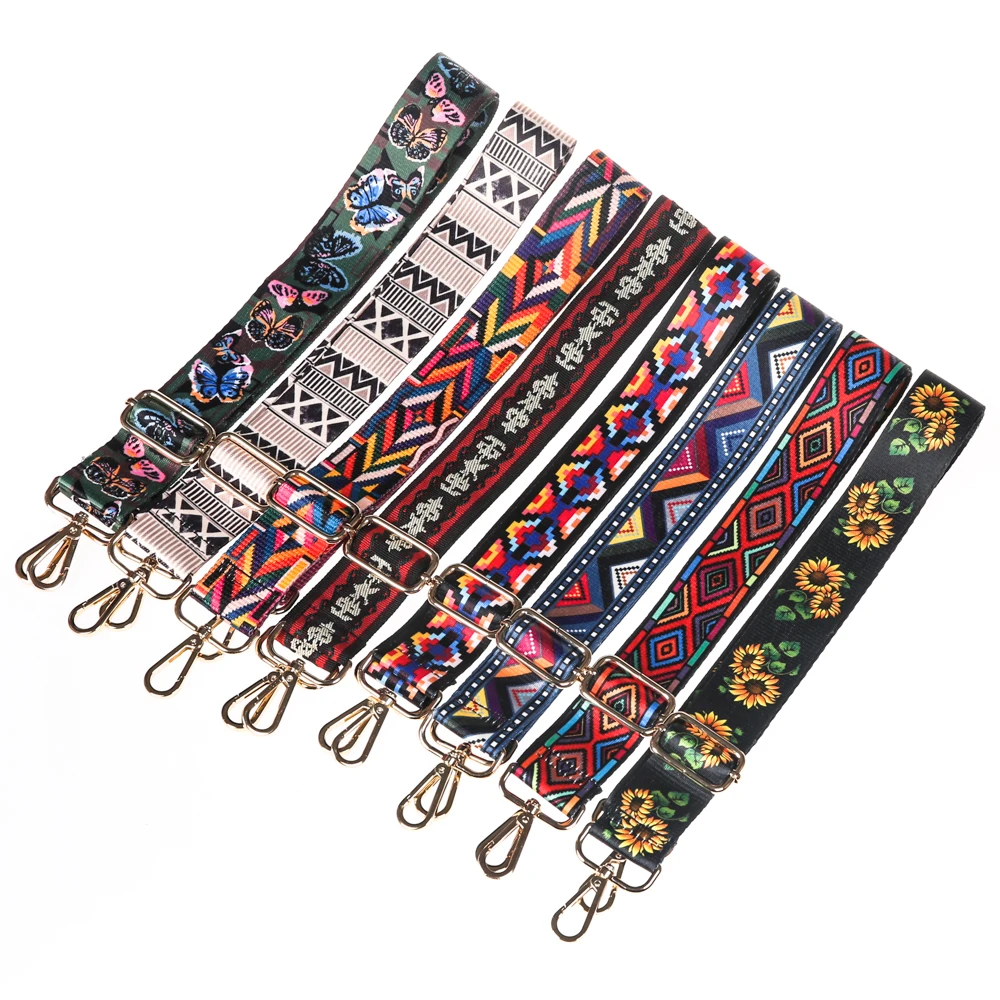 Handbag Straps for Crossbody 140cm Adjustable Accessories Belt For Bag Strap Wide Nylon Shoulder Straps Correa Candolera Colso