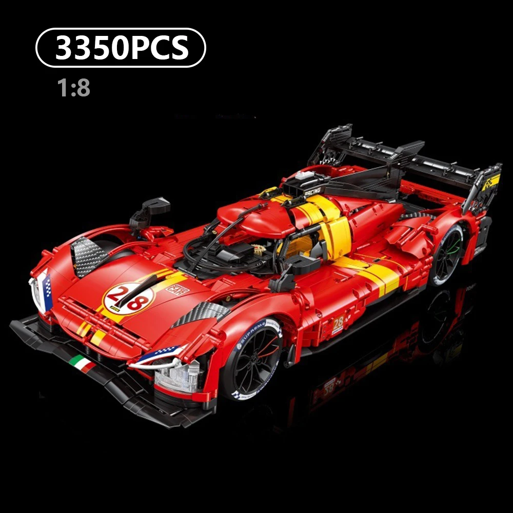 

1:8 масштаб, механическая технология, гоночный автомобиль, строительные блоки, модель, высокая сложность, маленькие кирпичи, сборка для взрослых, суперкар, игрушка в подарок