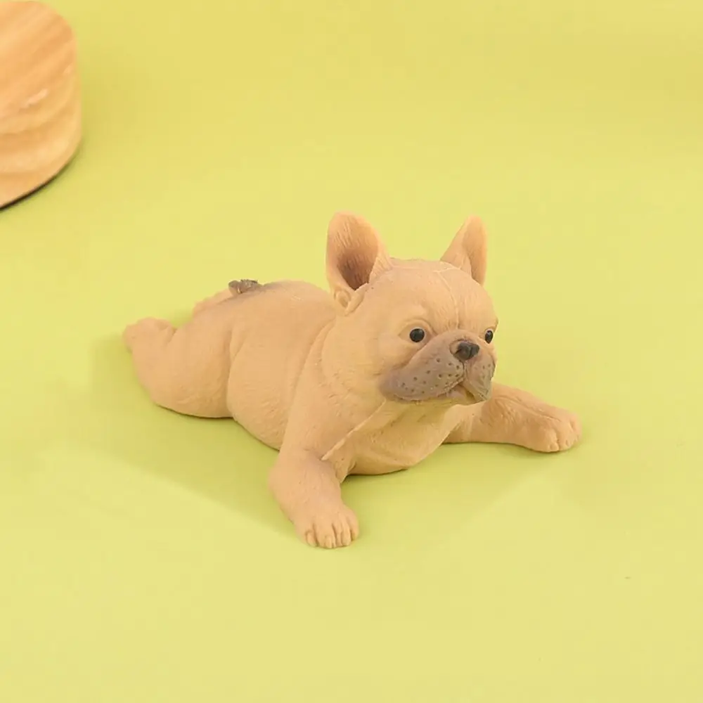 Fidget Toy Dog Squeeze Sensory Toys Pretend Play Stretch Squeezing Simulation French Bulldog Cute Kawaii Squeeze Puppy Toy