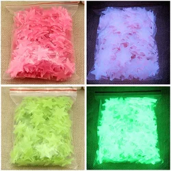 Luminous 3D Stars Glow in the Dark Wall Stickers for Kids Baby Rooms Bedroom Ceiling Home Decor Fluorescent Star Stickers 100Pcs