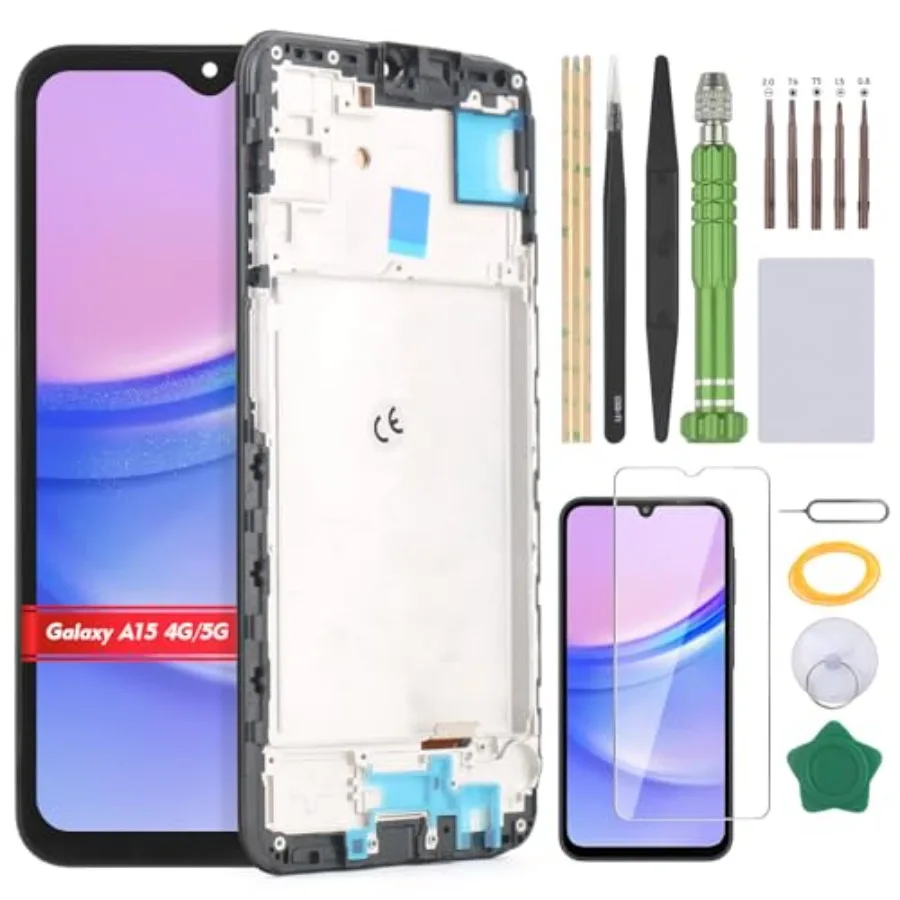 

Экран для Samsung Galaxy A15 4G A155F A15 5G A156U Замена ЖК-дисплея для Samsung Galaxy A15 4G A155F A15 5G A156U Incell