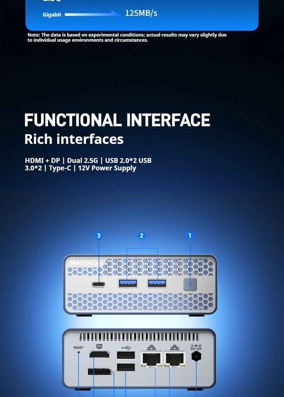 Maiyunda M1S Intel N100/N150 كمبيوتر صغير Windows 11 Pro DMMI DDR5 4800MHz M.2 2280 NVMe SSD PCIE 3.0 كمبيوتر ألعاب مكتبي فعال #1