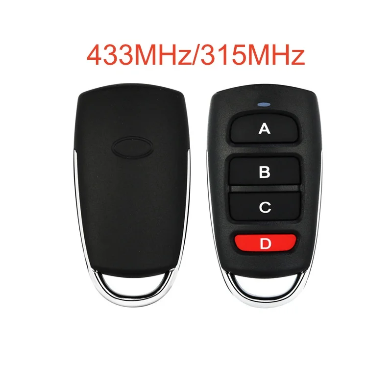 Wireless RF 315MHz/433MHz Remote Control Copy Code Garage Door Gate Duplicator 433MHz Key Remote Opener