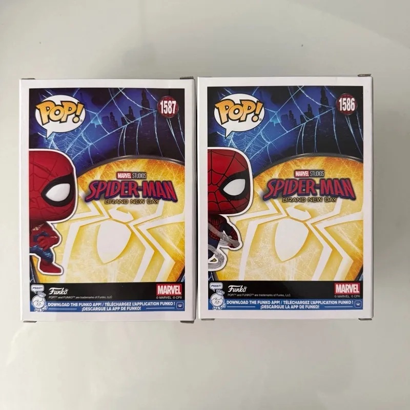 FUNKO POP Original Spider Man: Beyond - Part 1 & Part 2 Anime Action Figures Toys for Christmas Gift Collectible Model Ornaments view 4