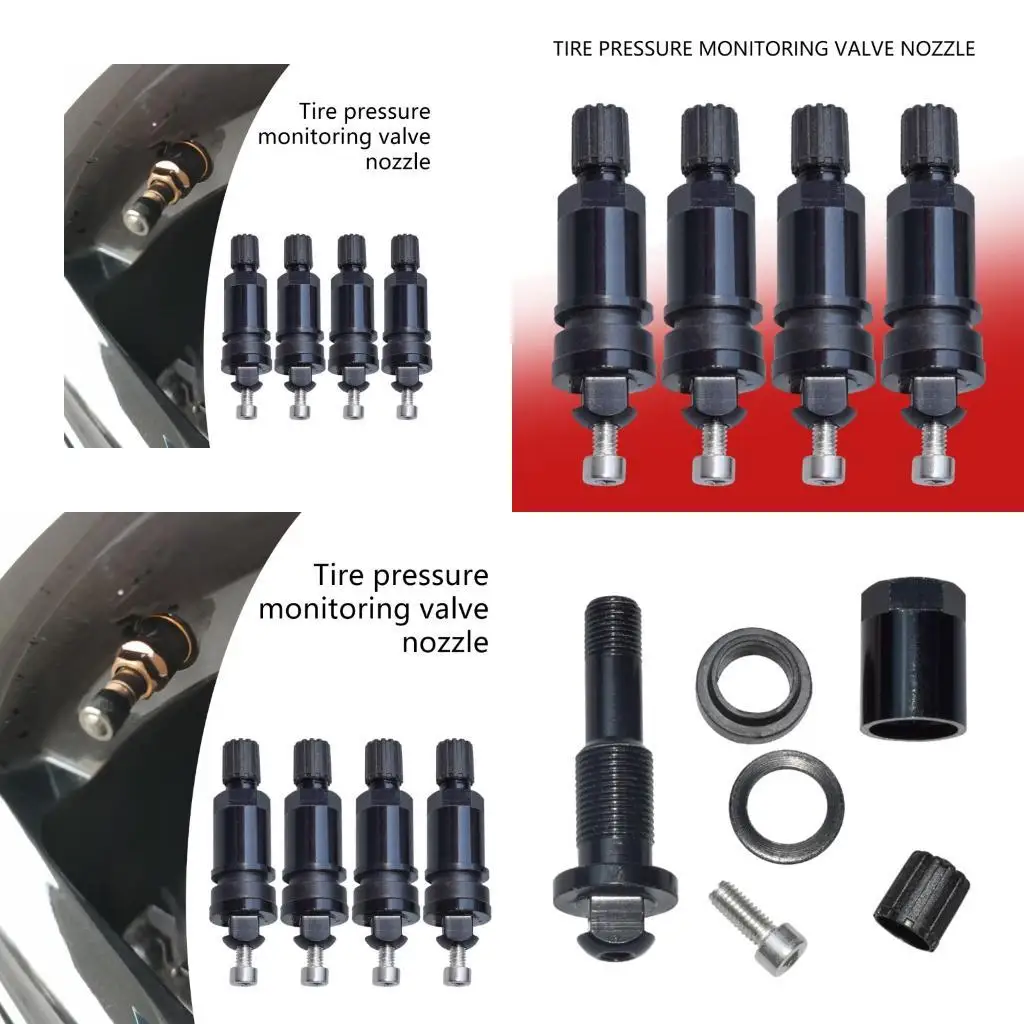 

02DE High Accuracy Tire Pressure Monitoring Valves Stem Heavy Duty TPMS Valves Stem Vehicle Accessories Suitable for Car