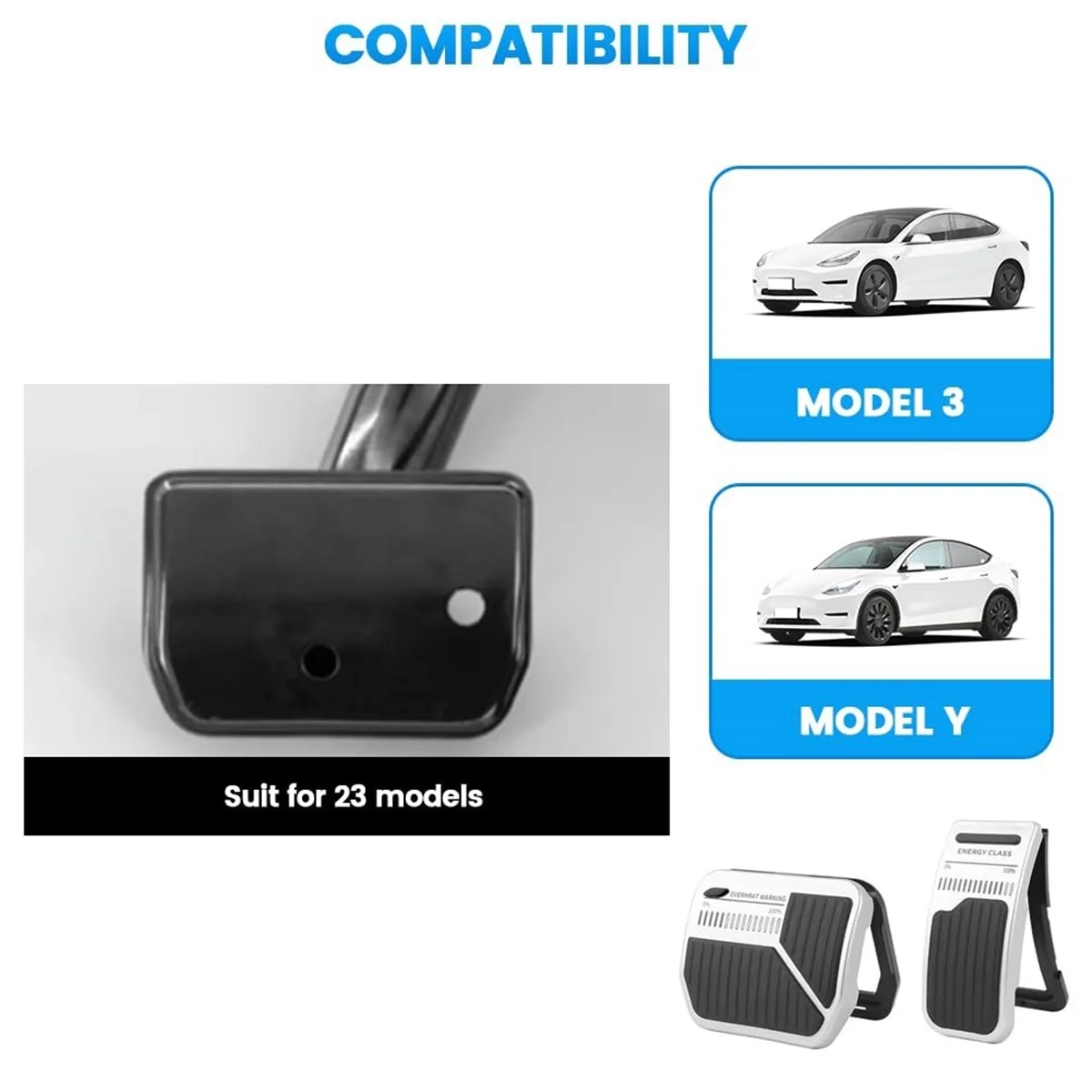 Für Tesla Modell y Modell 3 Pedal abdeckungen, Gaspedal Bremspedal Gaspedal abdeckung Zubehör