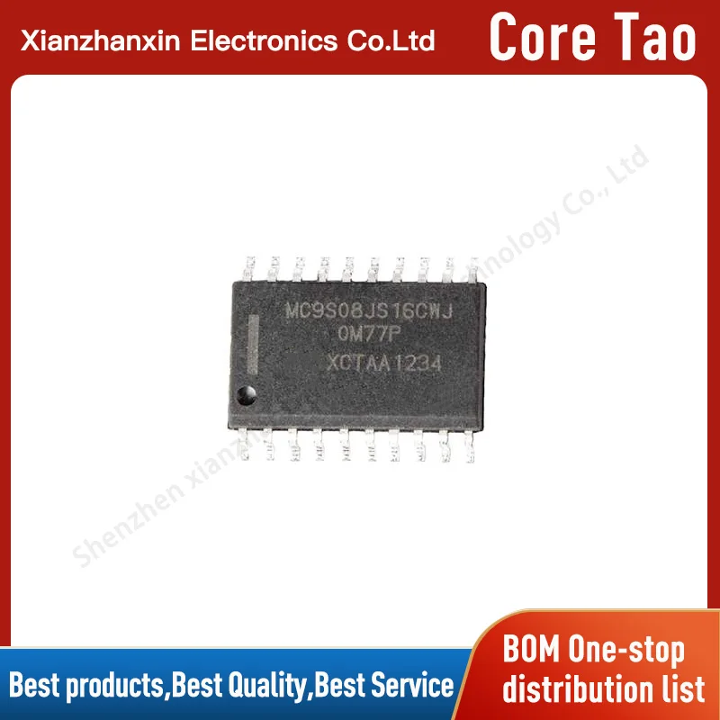 

1pcs/lot MC9S08JS16CWJ MC9S08JS16 SOP-20 Embedded microcontroller controller chip