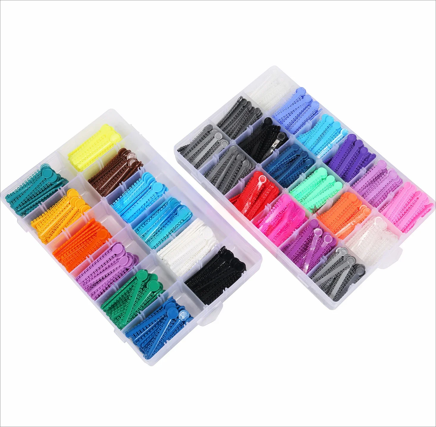 Dentals Orthodontics Ligatures Ties Kit Dentals Elastics Ties with Various Colors/Composite Materials/Orthodontics Ligature Ties