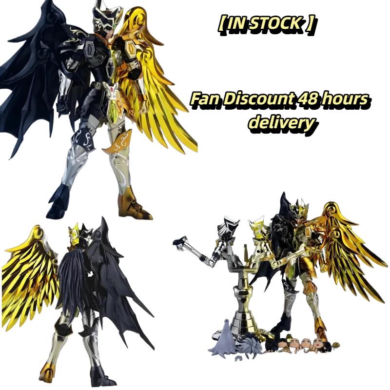 

【IN STOCK 】Saint Seiya GT Myth Cloth EX Soul of Gold God Cloth Gemini Saga Yin Yang Ver Action Figure Toy Collection Gift