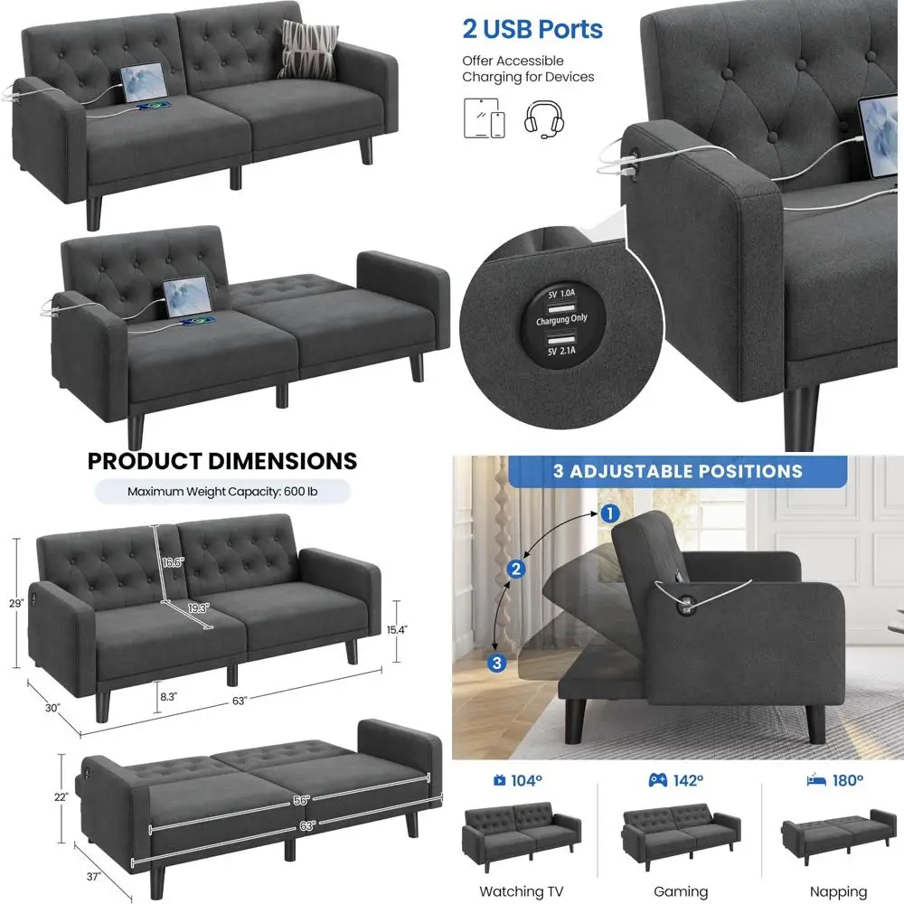 Yaheetech 63 Conver…