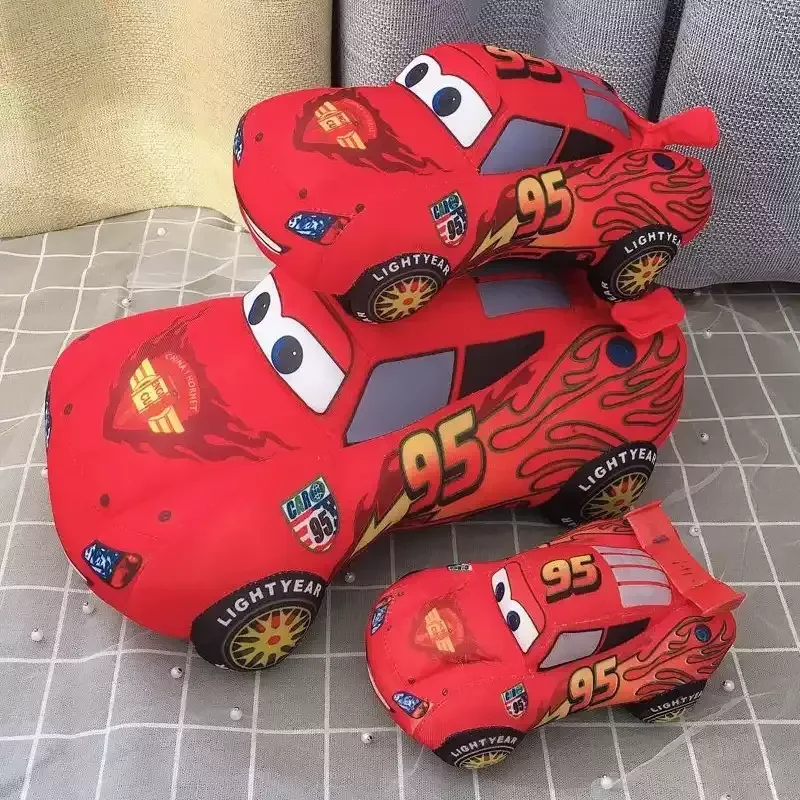 

17/25/35 см игрушка-автомобиль Диснея Молния Маккуин плюшевая игрушка милый мультяшный автомобиль плюшевая игрушка для мальчиков и девочек подарок на день рождения