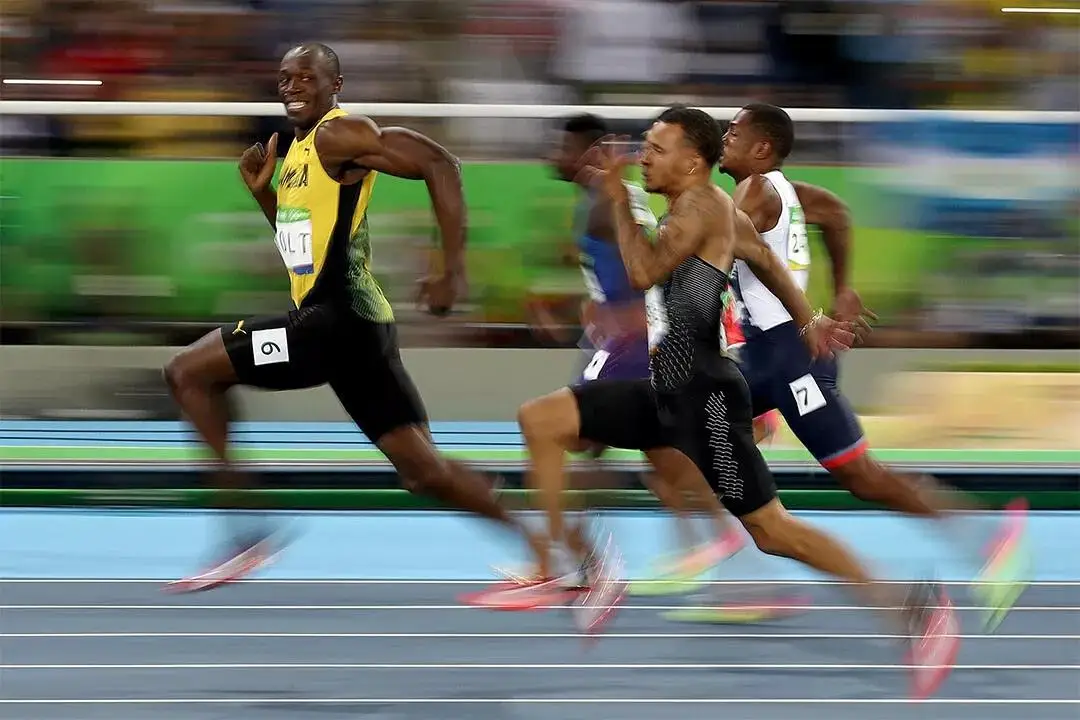 Usain Bolt Success Belongs Sprinter Photo Motivational Print Art Wall Indoor Room Poster Wall Art Home Decorative Painting