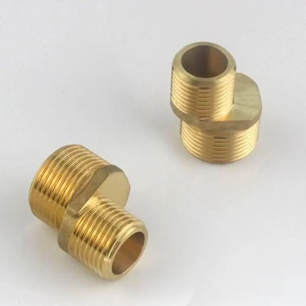 النحاس بزاوية منحني القدم تطول سميكة غريب الأطوار المسمار الزاوية زاوية تعديل الحائط دش صنبور محول #3