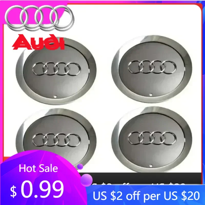 

Hub Caps Hot For Audi 4pcs Audi Gray Wheel Center Cap 145mm Grey ABS Emblems For Audi S8 A6 S6 A8 Quattro 4E0601165A 4E0 601