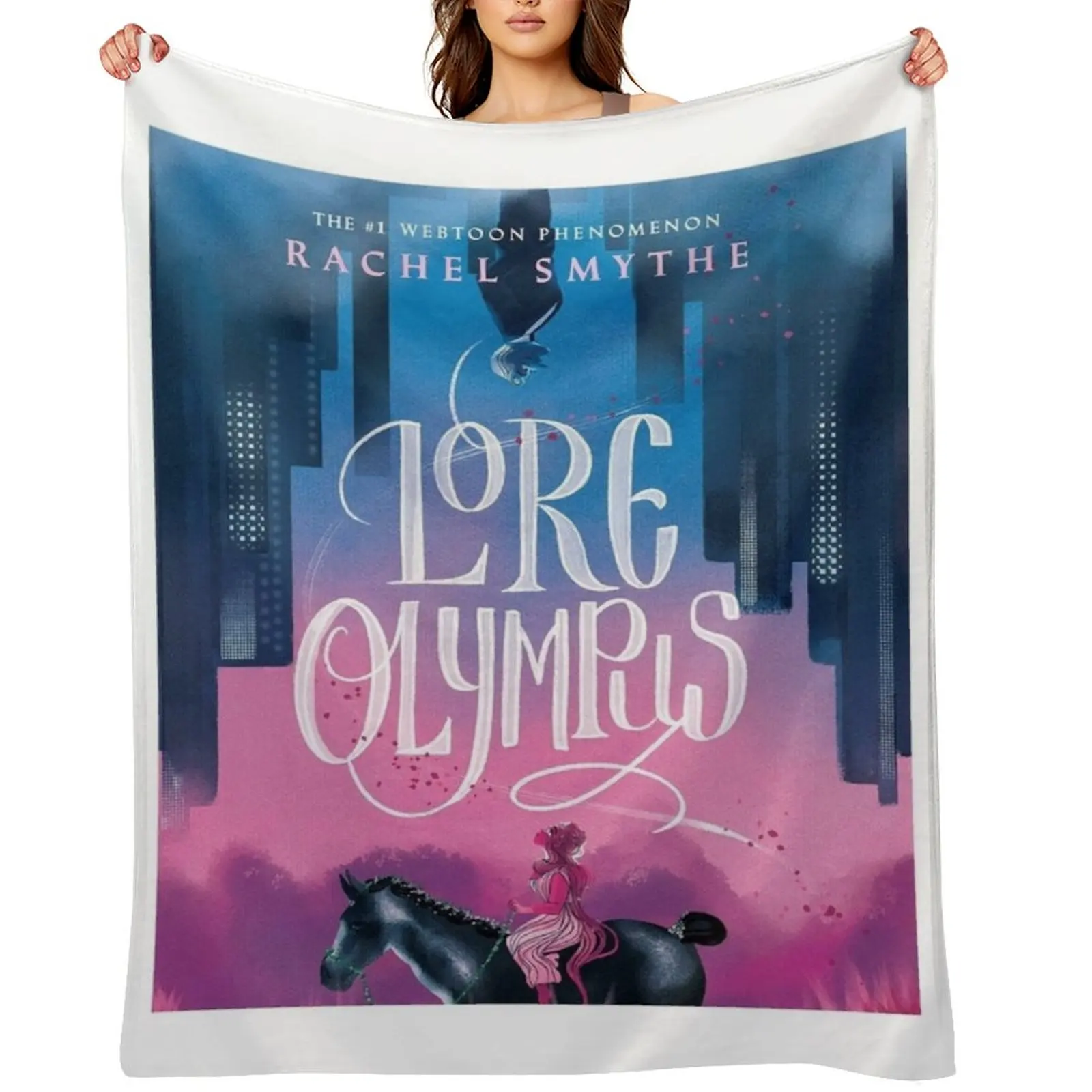 

Lore Olympus Graphic Throw Blanket Luxury St Sofas Vintage Plaid on the sofa Blankets