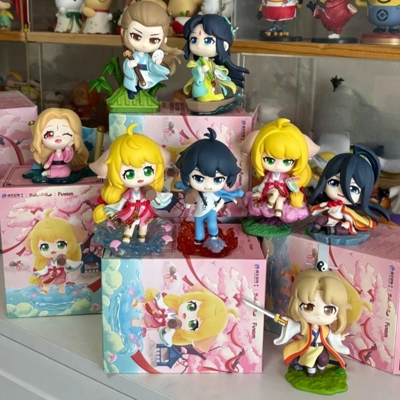 

Fox Spirit Matchmaker Solemn Pledge of Love Series Blind Box Bai Yuechu Tushan Susu Mystery Boxes Figure Doll Girl Birthday Gift