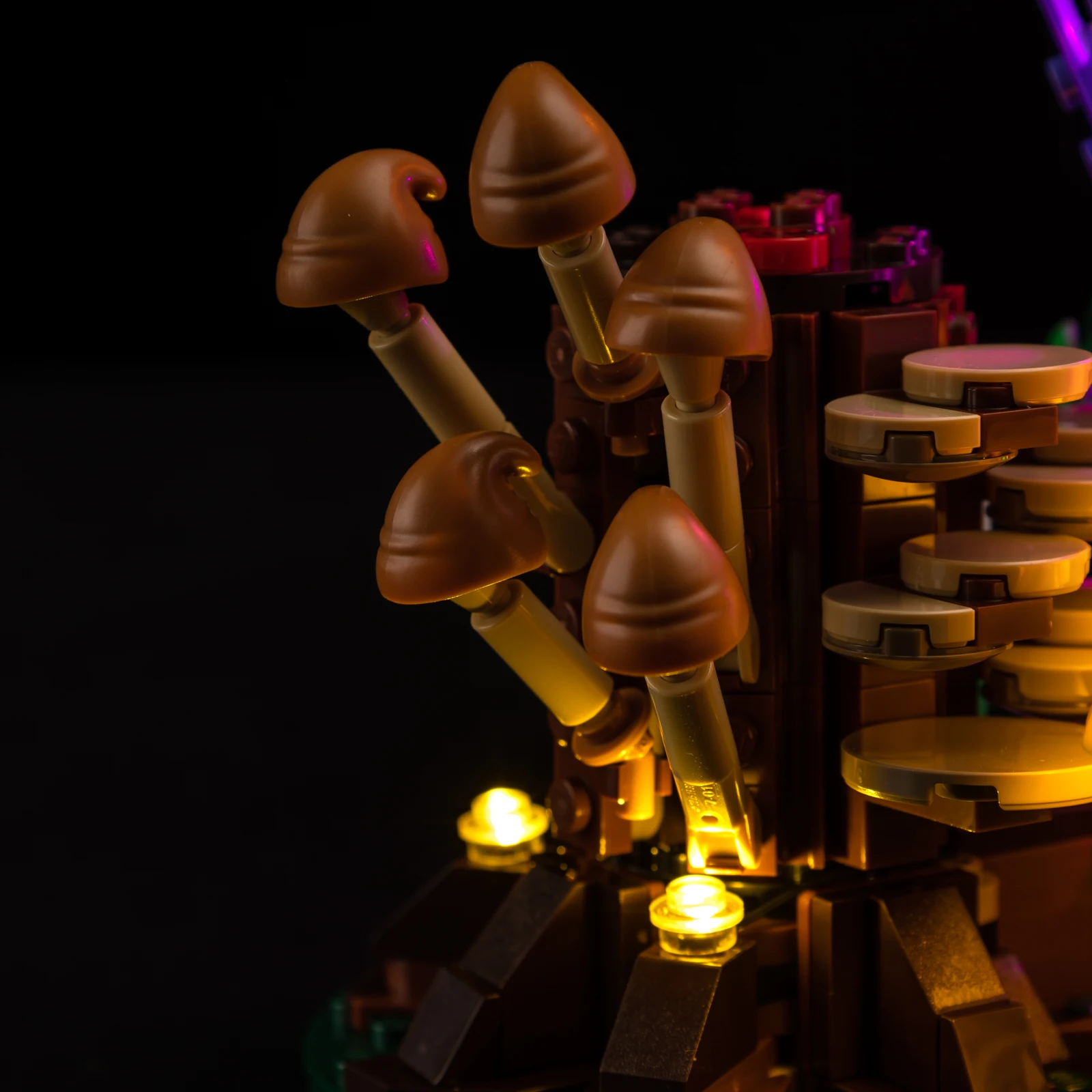 LED Light Set Suitable for Lego 11505 Woodland Mushrooms Building Blocks Lamp (No Model Bricks) view 3