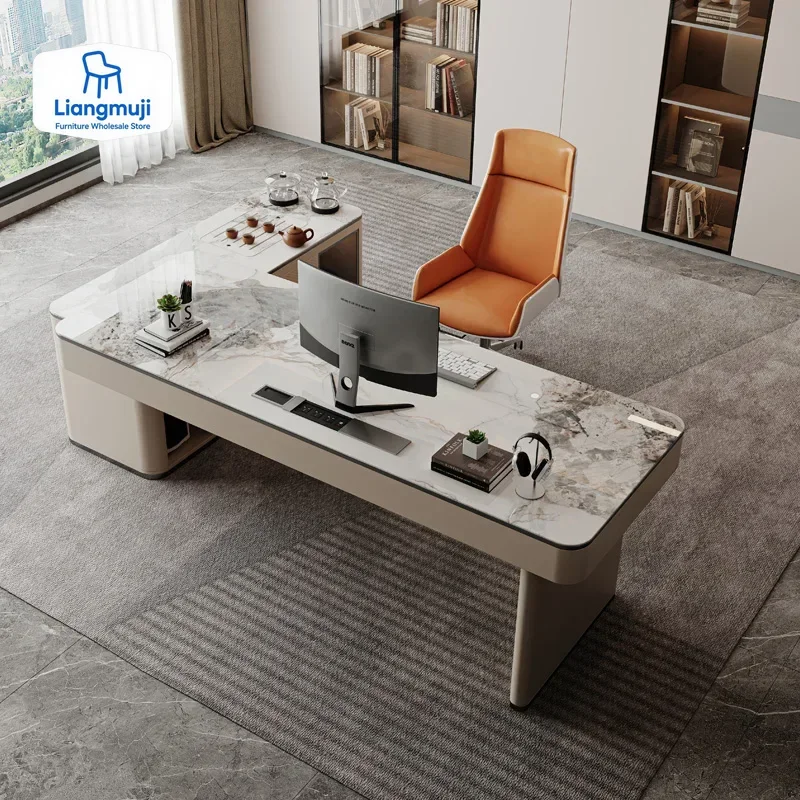 Drawer Asthetic Executive Desk Stuff Strong Cabinent Designe Executive Desk Computer Modern Escritorios De Computadora Furniture