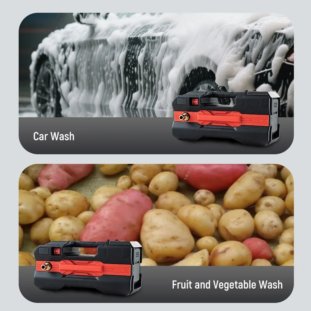 Rechargeable Lithium Battery Garden Water Pump 150M Head for Home Garden Farm Vegetable Field Outdoor Irrigation Tool