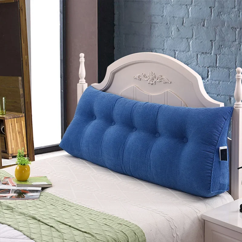 

Detachable Large Backrest Cushion Soft Tatami Sofa Pillow Washable Bed Backrest Support, Comfortable Sofa Back Pillow