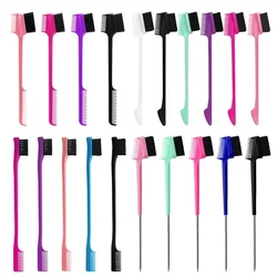 Double Sided Edge Control Brush, escova para o bebê Hair Salon, Ferramentas de beleza, pente Vendedor, 3 em 1