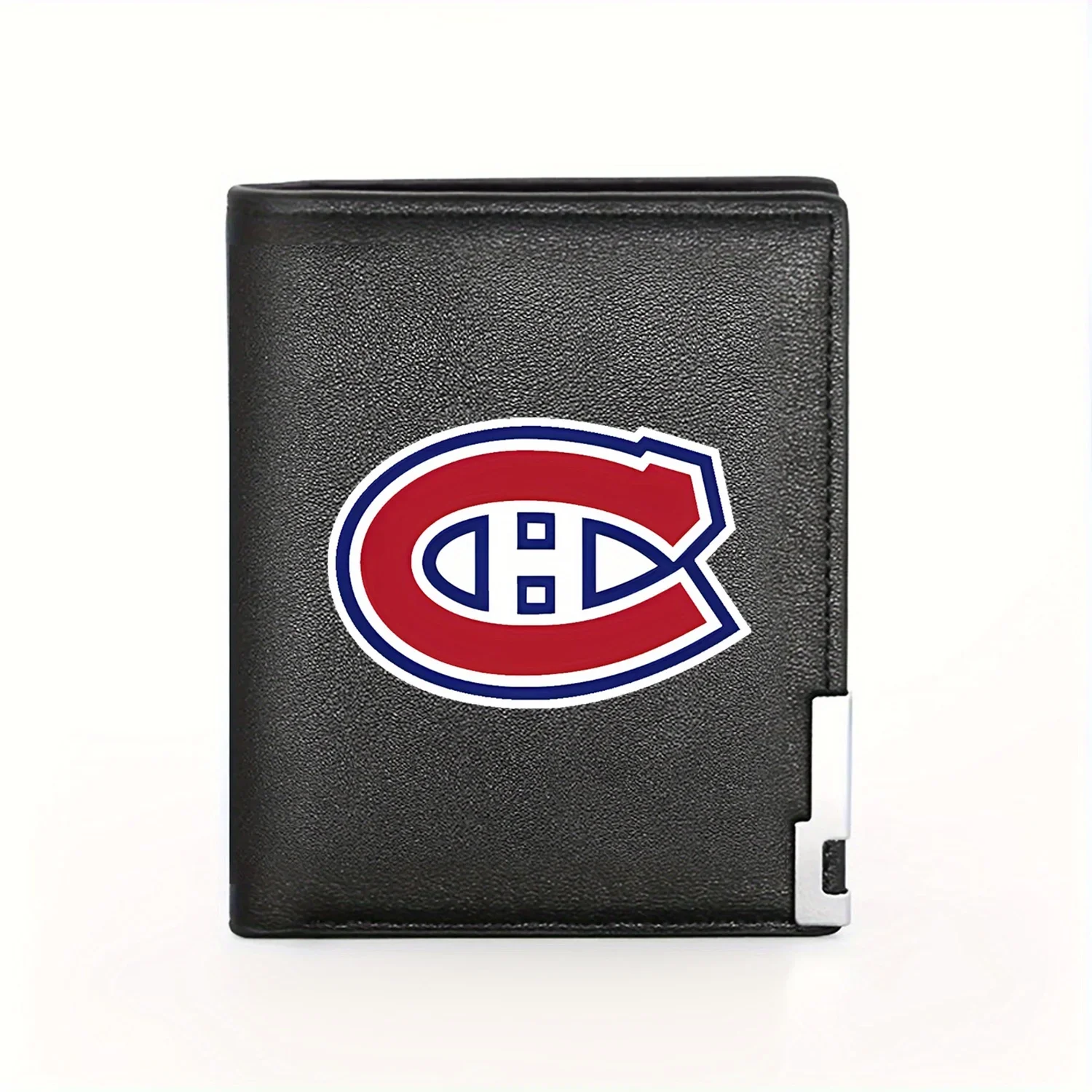 

Кошелек с логотипом хоккейной команды Montreal Canadiens, деловой мужской повседневный элегантный простой практичный качественный кошелек, стильный принт с графикой