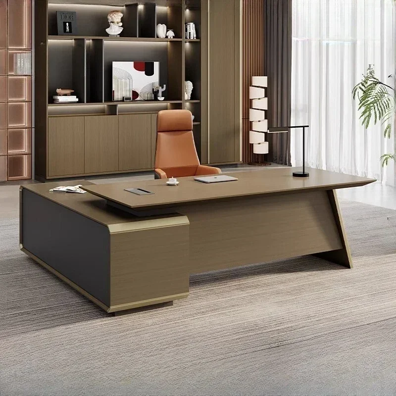 #Home Luxury Cheap Computer Desks With Storage Computer Desks Lshape Modern Office Furniture With Drawers Executive Office Desk