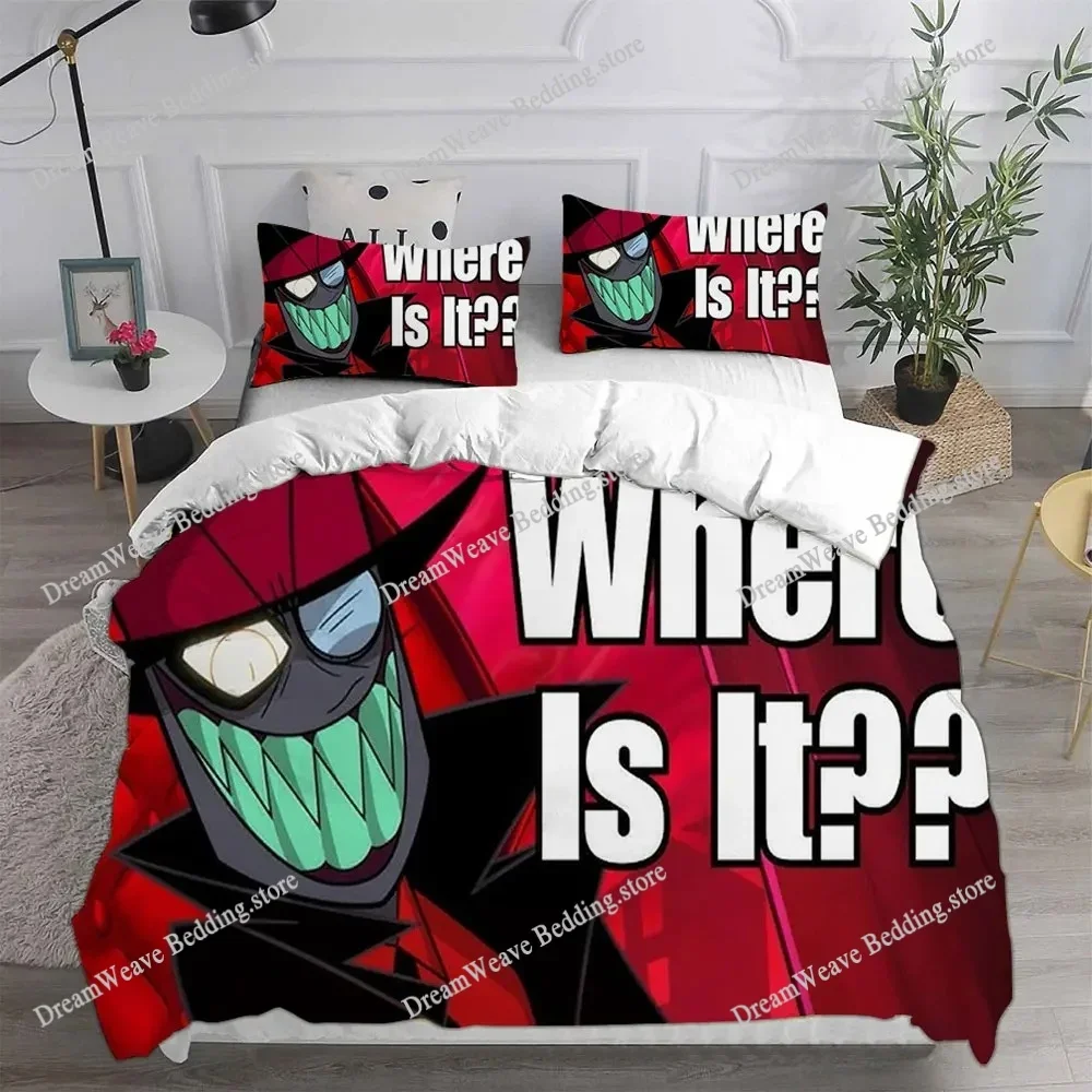 New Game Villainous Bedding Sets Quilt Bed Cover Comforter Duvet Cover Pillow Case Kids Adult Bedroom Decoration Luxury Gift741