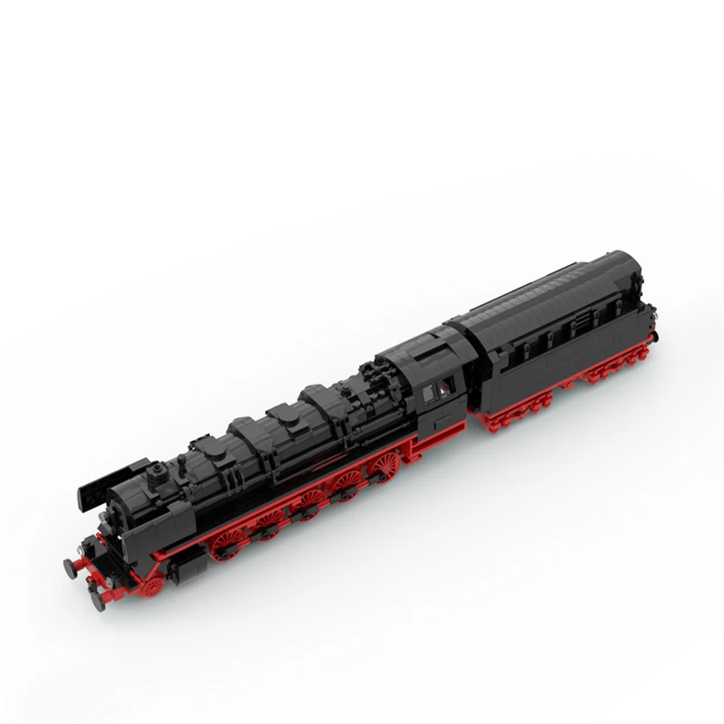 MOC-109845 City Railway  BR 44 Heavy-Duty |Freight Steam locomotive Building Block Assembly Model Brick Toy Children's  Gifts