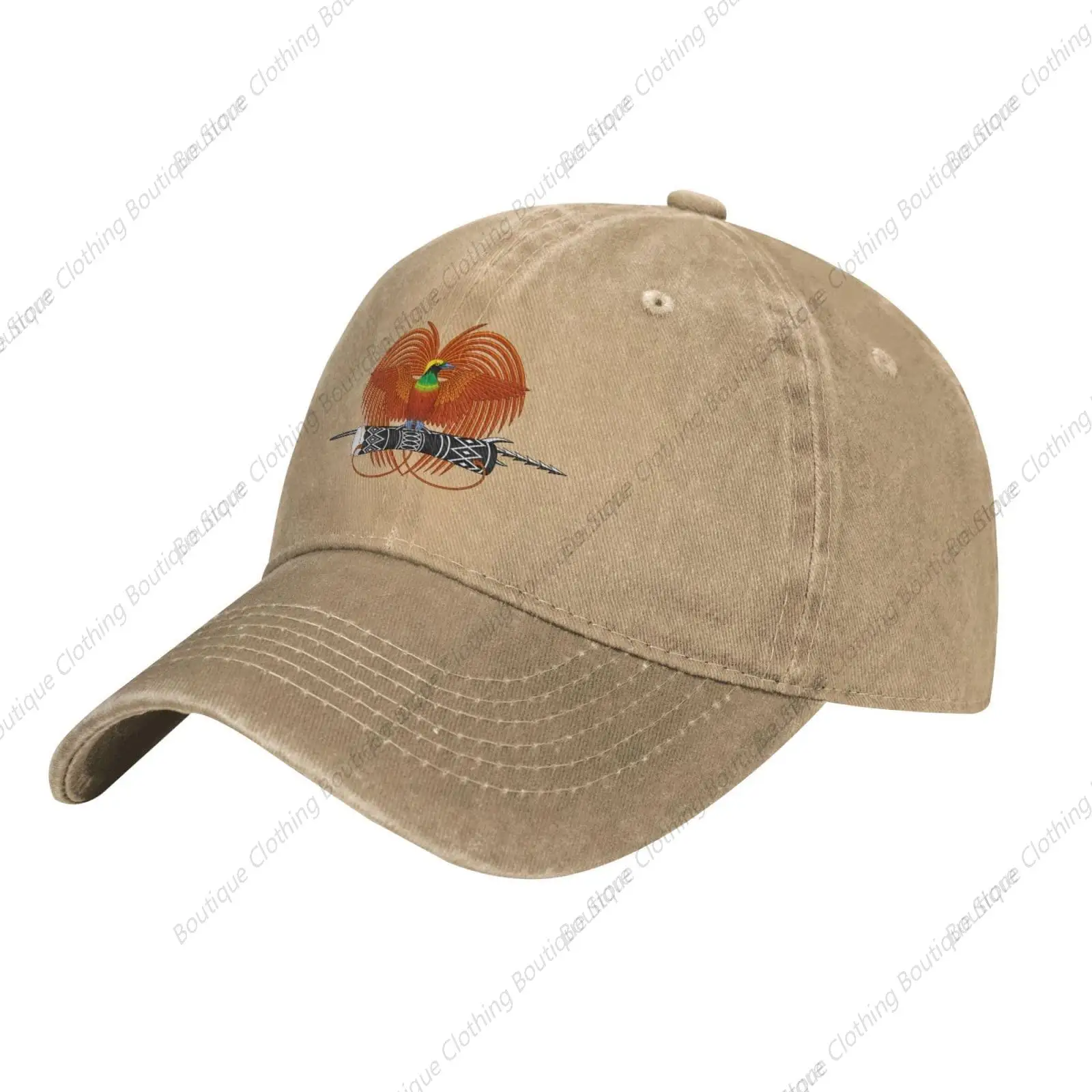 

National Emblem of Papua New Guinea Baseball Cap for Men Women Hats Cotton Trucker Caps Adjustable Dad Hat Natural