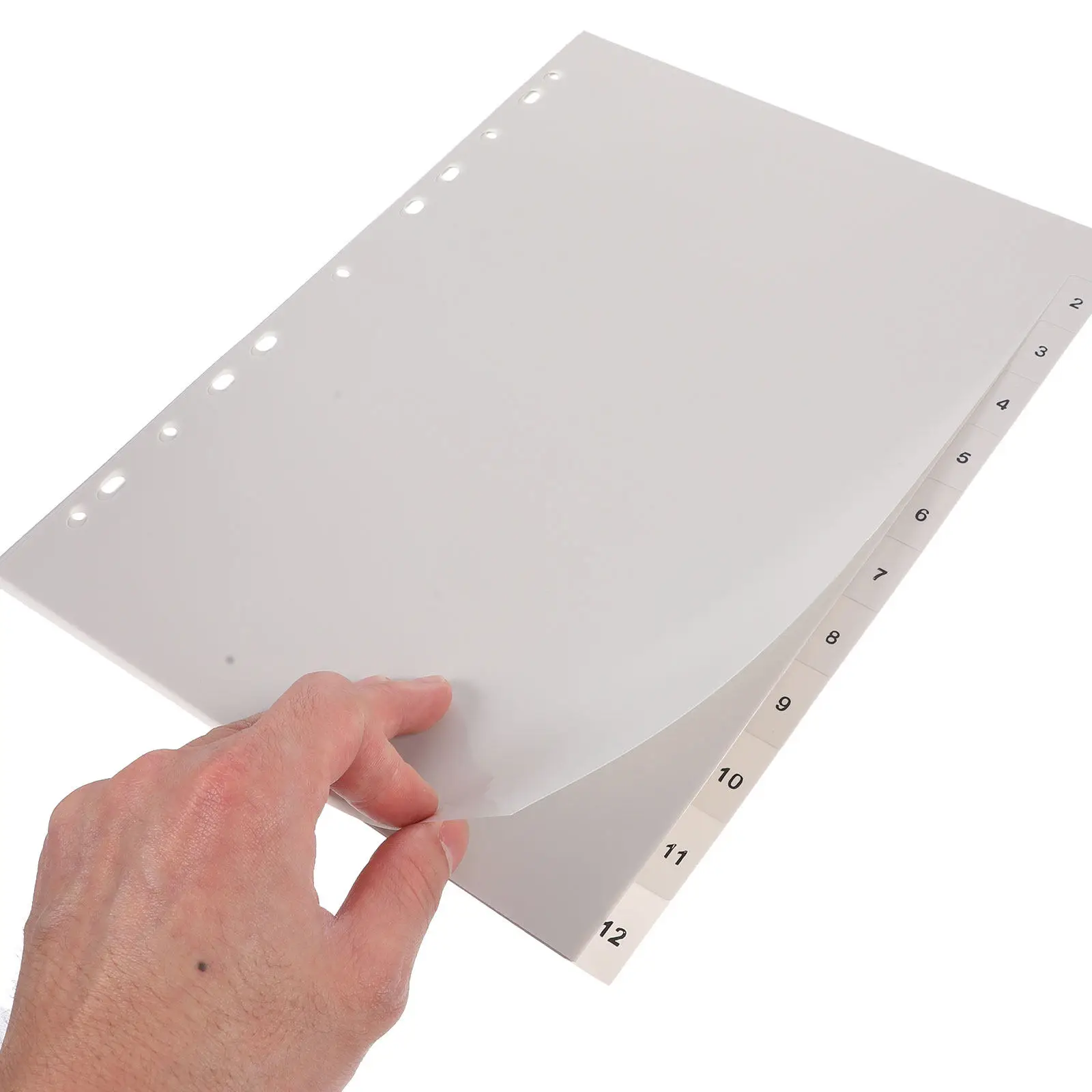 

24 шт. разделителей для блокнотов из полипропилена, вкладки для папок, маркеры страниц для учебных тетрадей, индексные разделители, классификационные закладки для книг