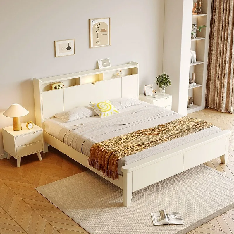 Living Room Double Bed Multifunctional Beauty Floor Dresser Office Library Children Beds Wood Cama Cao Waterproof Furniture