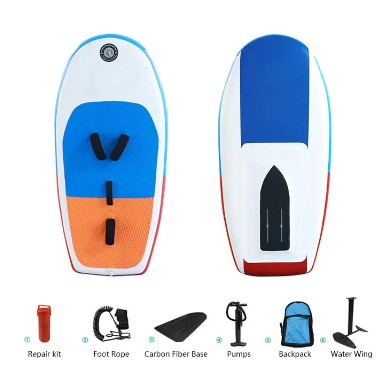 

Индивидуальный дизайн, дорожная стоячая надувная доска для серфинга на подводных крыльях, доска для серфинга для водных видов спорта, кайтсерфинг для подростков и взрослых