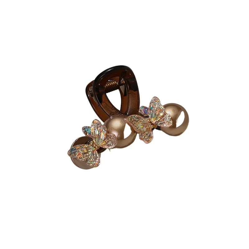 

Grab clip Female butterfly medium hair Grab back head hairpin, half tie hairpin hair accessories