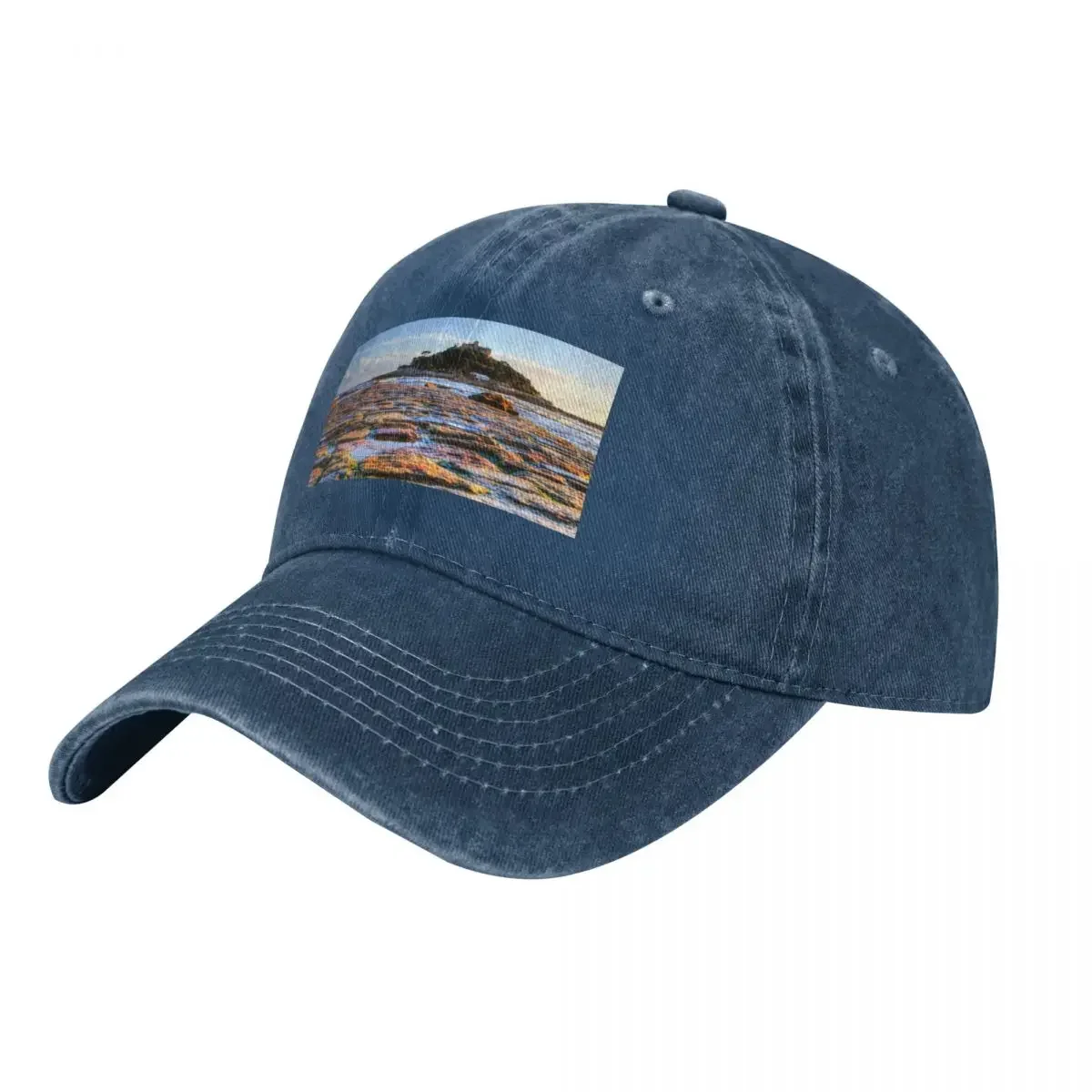 St Michael's Mount And Causeway, Marazion, Cornwall Baseball Cap Anime Dropshipping Boy Child Women's