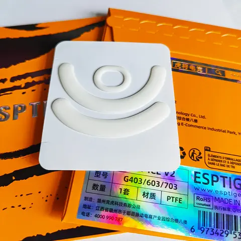 Esports Tiger ICE V2 Mouse Skates Mouse Feet for Logitech G403/ G603/ G703 Mouse White Glides