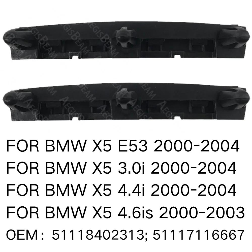 

Front Bumper Connection Bracket FOR BMW X5 E53 3.0i 4.4i 4.6is 2000-2004 51118402313 51117116667 Spacer Support Car Accessories