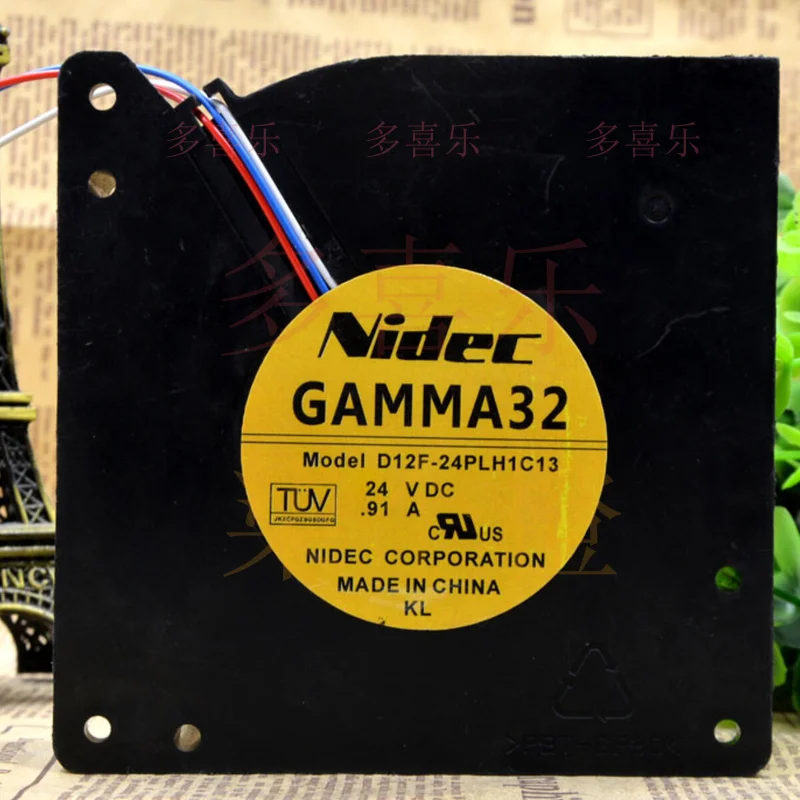 

ZMZM для Nidec D12F-24PLH1C13 24 В постоянного тока 0,91 А 12032 12 см вентилятор охлаждения корпуса турбонагнетатель