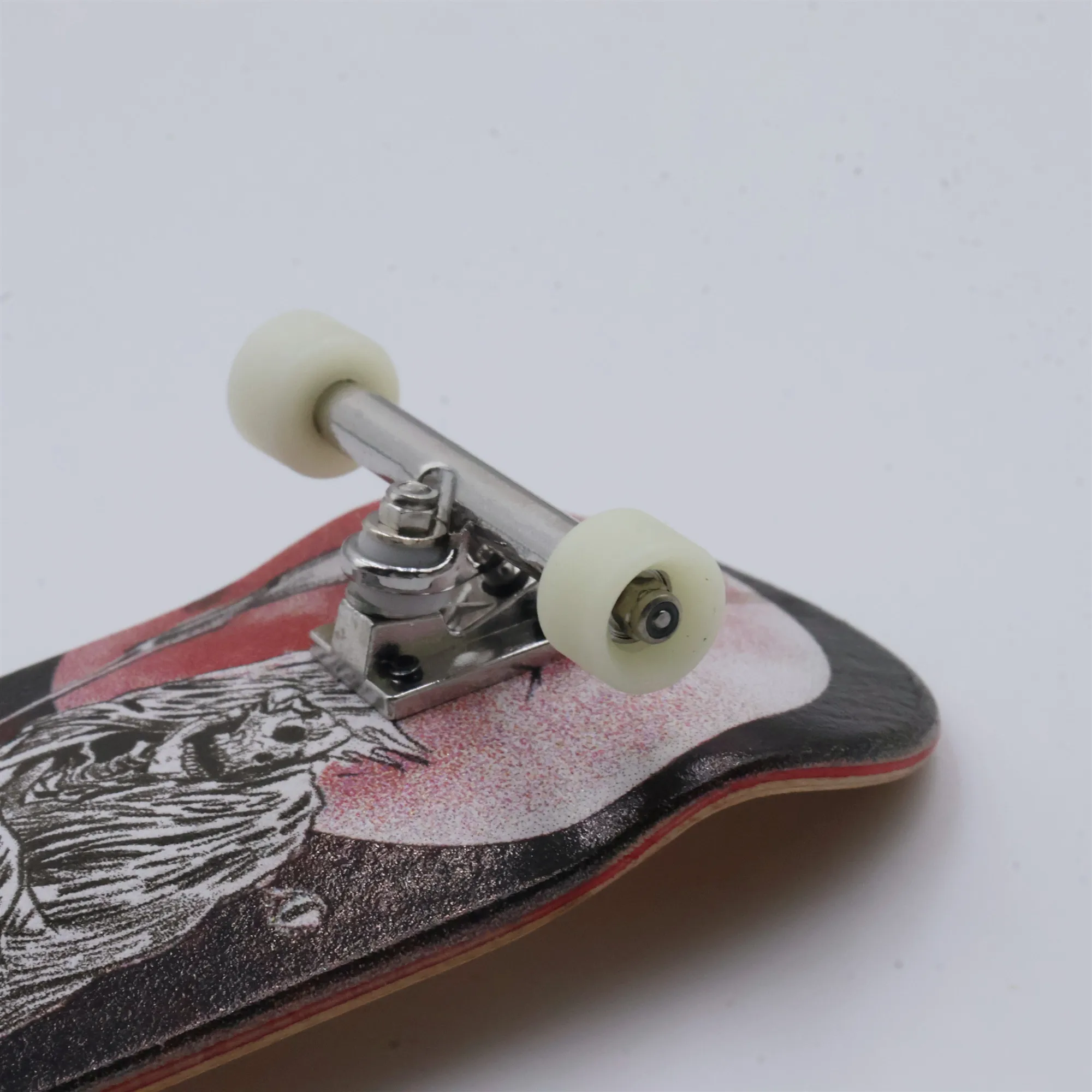 Uretano Fingerboard rodas, dureza 65D, ABEC 7 rolamento, forma tigela