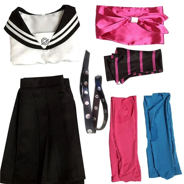 Anime Danganronpa Cosplay Ibuki Mioda Cosplay Costumes Wig School Uniform Dangan Ronpa Halloween Costumes For Women